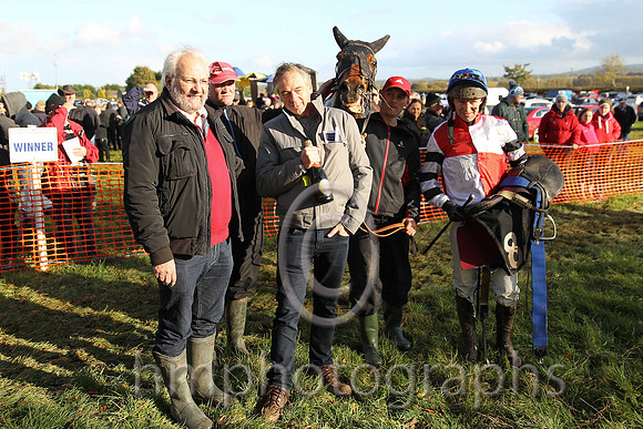 01st Marito (Ger) and N Mcparlan ( 8 , WHITE  RED QTD; white,black hooped sleeves; royal blue cap ) Trainer: C.A. McBratney,, Owner : James Marley  Samuel Downey