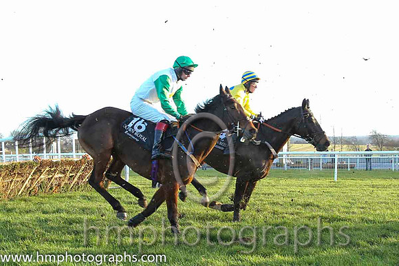 07 Nosey Box & D R Fox - 7th (16, white, yellow star, emerald green sleeves) & 16 Golan Native & I J McCarthy - 16th (15, white and orange diamonds) - CU2D9805-37