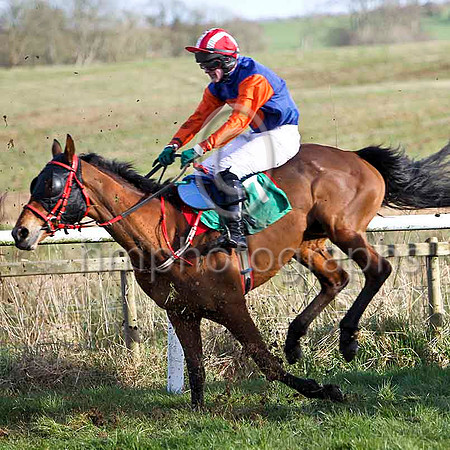 Up The Girls (7 royal blue orange disc) & R J Jones - 4th - FT8E9849-e