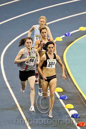 Ciara Mageean (180) City of Lisburn 3rd  & Mary Cullen (331) North Sligo AC - Winner   -- Senior Woman's 1500m - CU2D3523-e