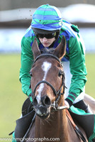 Race 6 5th - Taboo (IRE) (8 ) Jockey: Miss R Blackmore (7) - Trainer: P J Rothwell - green and blue diamonds