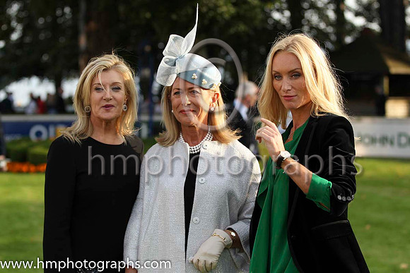 Irish Fashion Designer Louise Kennedy, Liz Maher from Bagnellstown Carlow winner of the Style and Elegance Competition and Victoria Smurfit Los Angeles based Irish Actress and official Irish Champions