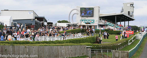Large crowd at The Family Fun Raceday at Downpatrick Race Course on Wednesday 13th July 2022.