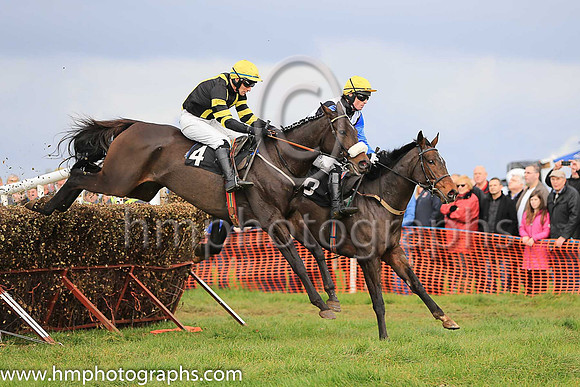 02nd SUN SPIDER and R O Harding ( 4 , BLACK,yellow braces; black  yellow hooped sleeves; yellow cap ) Trainer: John Joseph Hanlon,, Owner : Rachel O'Neill