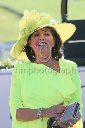 Briege McGonagle from Crossgar at the Downpatrick Racecourse Ladies Day on Monday