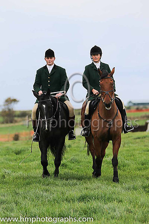 Andrew Miskimmons and Julie Smyth at The Route Point to Point at Portrush