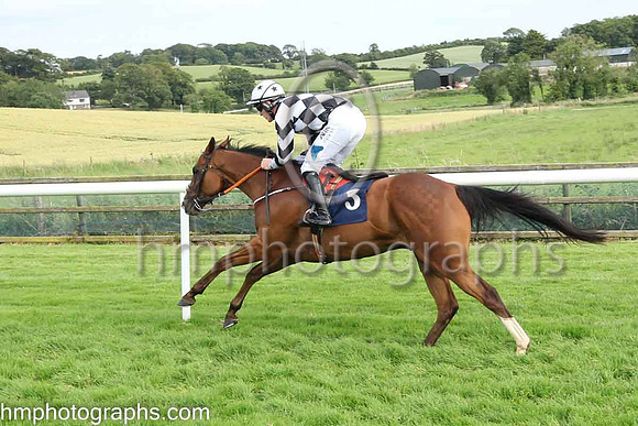 01st Rexem (3 , white, blue diamonds ) Jockey: Mr B W Harvey7 , Trainer: John C McConnell