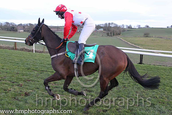 06 Theatre One &amp; N. McParlan (5) - Trainer: Sarah Dawson - Owner: James Killen ( white, red stars )