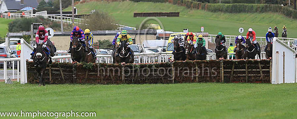 01st Wolfslair and D J Mullins ( 5 , naroon, white star, maroon cap ) Trainer - G Elliott , Owner - Gigginstown House Stud