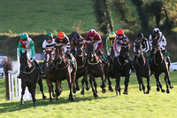 01st Flanking Maneuver and Mr F Maguire ( 2 , maroon, white star ) Trainer - N Meade , Owner - Gigginstown House Stud