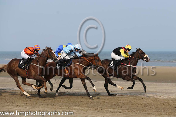 2 Korbous and Miss J M Mangan - - 2nd (4 ,orange, purple seams ) Trainer - Richard Brabazon