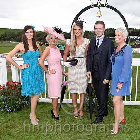 Finola Guinnane - Miss Northern Ireland, Donna McLaughlin , Gemma Muray and Hareth Sharvin winners of the best dressed competition and Pamela Ballentine UTV - IMG_9480-e2