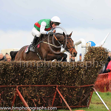 02nd QUIET ACCOUNT and N McParlan ( 6 , EMERALD GREEN,red sash; white sleeves; white cap ) Trainer: C.A. McBratney,, Owner : Frances J. Savage
