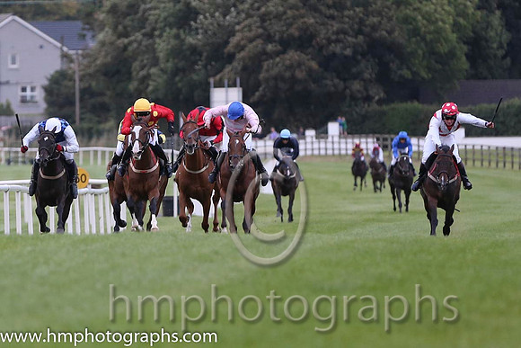 01 Our Sox and Mr S Clements - - 01st (4 ,red, yellow stars ) " , "03 Blueberry Hill and Mr J J Codd - - 03rd (1 ,pink, white hoop ) " &amp; "04 InTheOldDays and Mr E Murphy