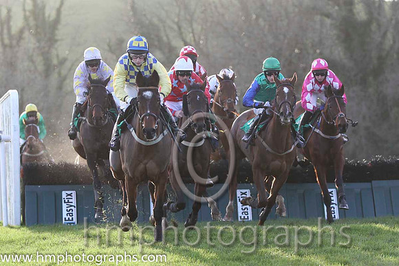 14 Nell's Man & M J Bolger - Fell (7, pink and white diamonds) - FT8E1274-22
