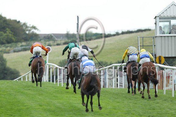 01st James Boru and C J Orr ( 6 , orange, purple chevrons ) Trainer - N C Kelly , Owner - Victor McCrea