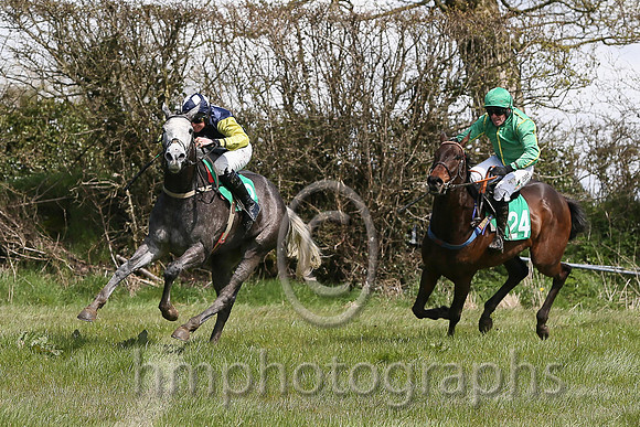 01st STOWAWAY FOREVER and J J Codd ( 22 , DARK BLUE,white diamond; yellow sleeves; dark blue cap,white diamonds ) Trainer: J.P. Dempsey,, Owner : Denis Cusack