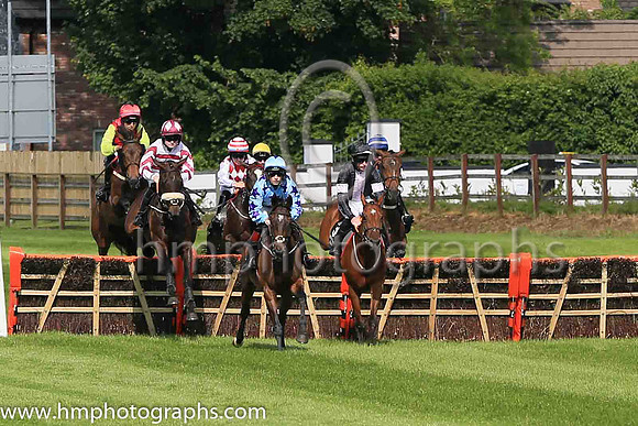02nd Anna Bunina (FR) and M.M. McDonagh(7) (1 ,light blue, dark blue stars ), Trainer:John C. McConnell , Owner:Ms. Caroline Ahearn