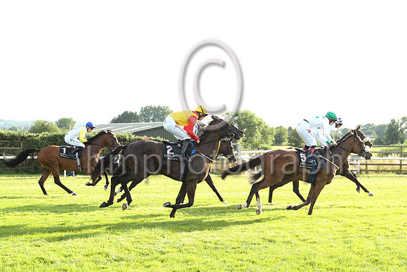 The start of Her Majesty's Plate (Listed Race) at Down Royal on 22nd July 2022