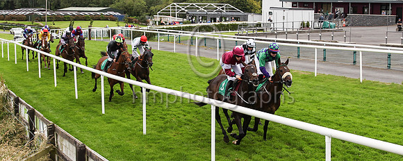 01st Soldiers Hill and D N Russell ( 1 , white, green chevrons ) Trainer - G Elliott , Owner - Noel Moran  Mrs Valerie Moran
