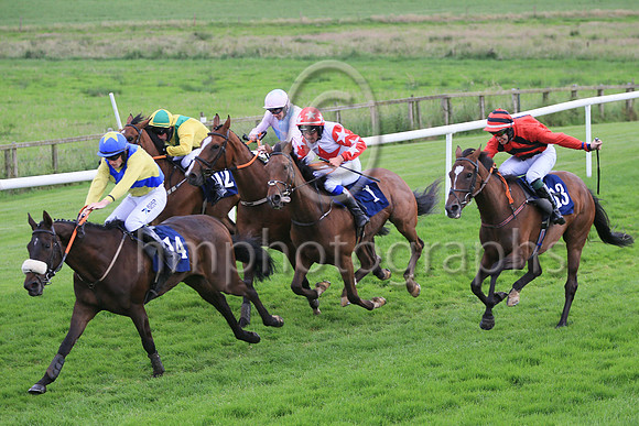 01st Fassbender (1 , white, red star ) Jockey: Mr J J Gerrard7 , Trainer: Mark Michael McNiff