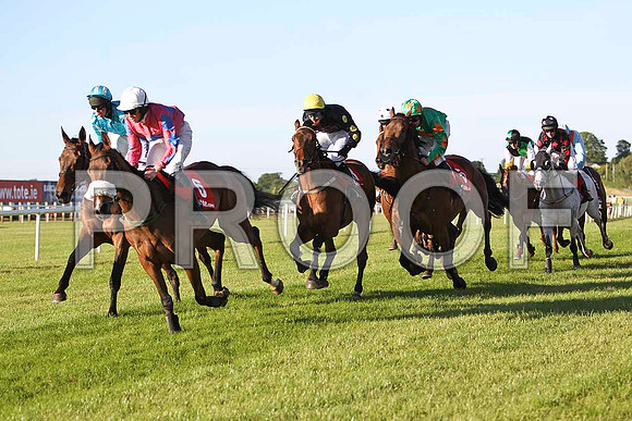 Flemross in the lead, Jockey S Davies - CU2D0146-e