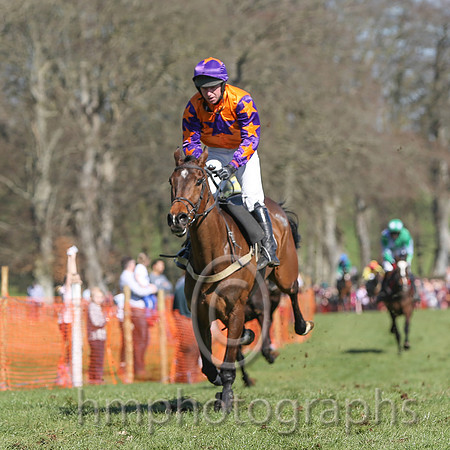 01st - Mia's Storm (1)  N McParlan - Trainer: S R B Crawford - orange, purple star