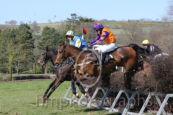 01st - Mia's Storm (1)  N McParlan - Trainer: S R B Crawford - orange, purple star