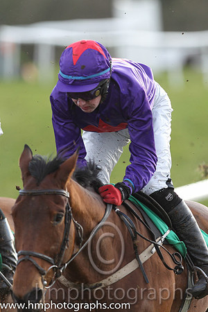 Race 5 2nd - Ardmillan (IRE) (1 ) Jockey: A J Fox (4) - Trainer: S R B Crawford - purple, red star