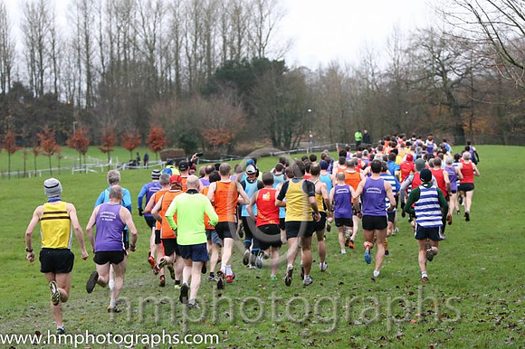 The field at the start of the 2014 Malcolm Cup at Ballyclare