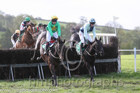 08th Tick Tock Tim and Paul Power - PU - 08th (9 ,emerald green, yellow star ) Trainer - V L Halley   02 LOL JK and J C barry - - 02nd (3 ,light green and dark blue qtrd ) Trainer - Mrs Janet Riordan