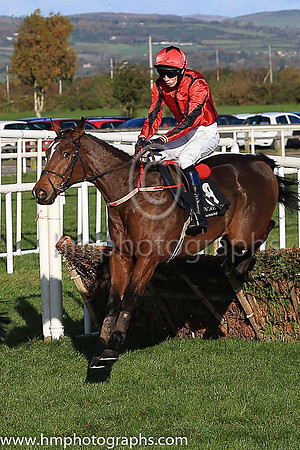 F Blue Skimmer and L A McKenna ( 8 , red, black seams ) Trainer - Nicole McKenna , Owner - R P Behan