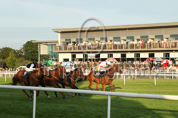 02nd Regally Blonde (1 , green, yellow stars ) Jockey: R P Whelan , Trainer: A Oliver