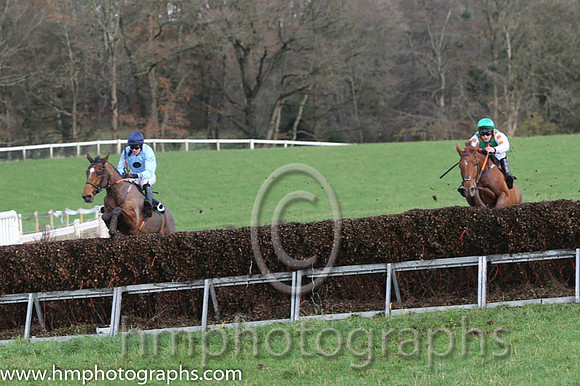 02 Areema and M J Lynch - - 02nd (8 ,light blue, navy large spots ) Trainer - I R Ferguson  01 Kilcullen Flem and R James - - 01st (6 ,emerald green, orange hoops ) Trainer - Donnchadh Doyle