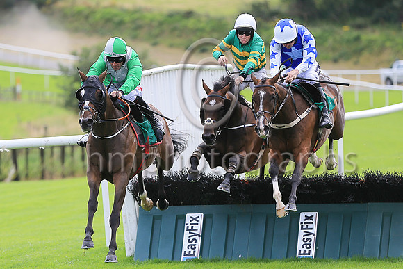 01st Unicorn and J S McGarvey ( 3 , orange and green hoops ) Trainer - Joseph P O?Brien , Owner - John P McManus
