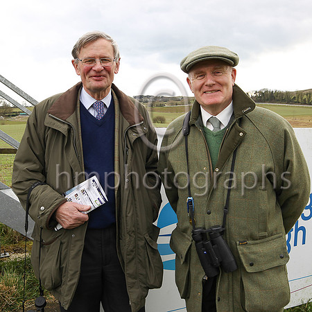 Stewards Mr David McCorkell and Me Joe Collins at Downpatrick Races