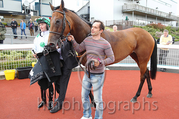 1st No 4 Boughtforasong (IRE) (3) - Jockey: S Corby (5) - Trainer: Georgios Pakidis - Colours: white, three green spots