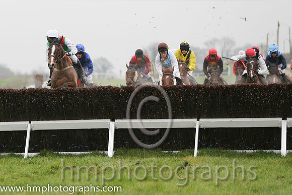 04 Sole Witness and Mr N McParlan - - 04th (13 ,emerald green , red sash ) Trainer - C A McBratney
