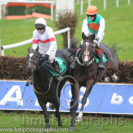 04 London Bridge and P Carberry - - 04th (3 ,White, red hoop ) Trainer - N Meade  02 Indian Fairy and A F O'Neill - - 02nd (6 ,Green, orange spot, white sleeves ) Trainer - E Doyle