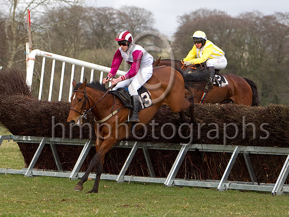 Second Race - Roadshan (Maroon sleeves) winner, jockey B P Fahey & Ishlana(GB) 4th, jockey Ms J A Kidd - CU2D7057-e3a4j