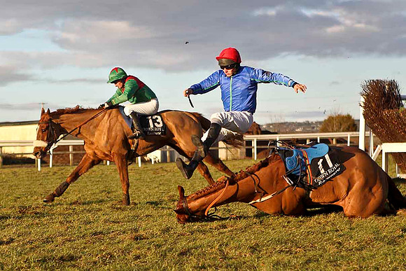 Tommy Turkle (13) 5th, Jockey B C Byrnes & Rocklet (11) Fell - Jockey , M J Bolger - CU2D3281-e