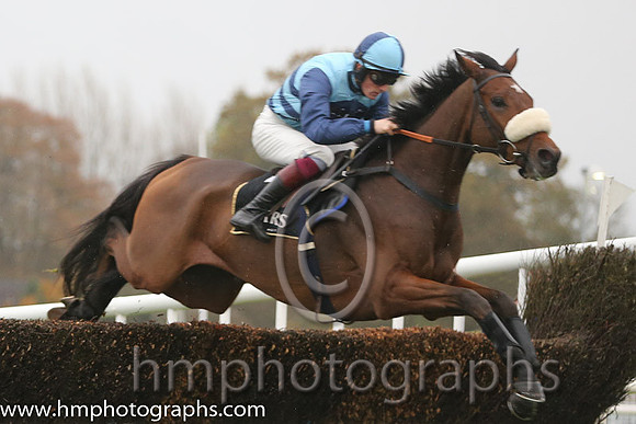 02 Wonderful Charm and Sam Twiston-Davies - - 02nd (3 ,light blue, dark blue shevrons ) Trainer - P F Nicholls