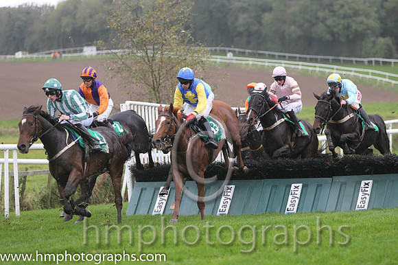 02 Fearachan and D E Mullins - - 02nd (1 ,Green and white stripes ) Trainer - A Mullins