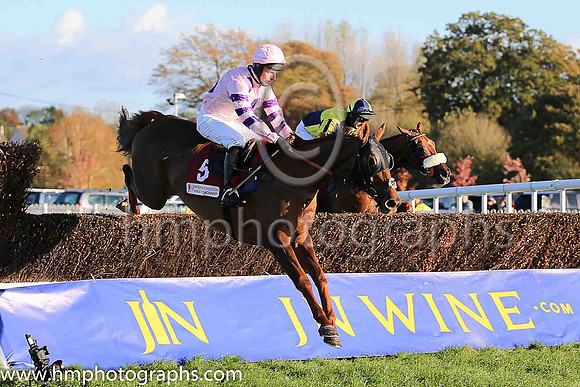 02nd Silviniaco Conti and N D Fehily ( 5 , pink,large purple spots ) Trainer - P F Nicholls , Owner - Chris Giles  Potensis Bloodstock Ltd