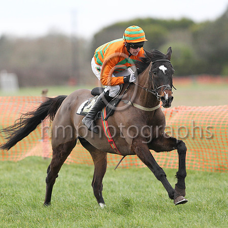01st CROWDED ROOM and B O'Neill ( 14 , ORANGE; orange sleeves,green chevrons; orange  green hooped cap ) Trainer: Marshall Watson , Owner : Ray Nicholas