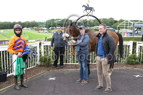 01st James Boru and C J Orr ( 6 , orange, purple chevrons ) Trainer - N C Kelly , Owner - Victor McCrea
