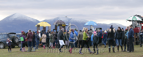 The Betting Ting at the east Down Foxhounds Hunt Point to Point Steeplechases at Tyrella