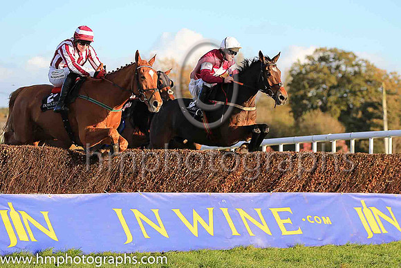 i01st Sub Lieutenant and D J Mullins ( 4 , maroon, white star, white cap ) Trainer - H de Bromhead , Owner - Gigginstown House Stud