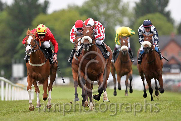 R5 -  Atlantic Cycle (Yellow cap yellow spots) 1st, Jockey D P McDonagh, Big Typhoon (Red and white stripped sleeves) 2nd , Jockey B A Curtis- FT8E0519-e