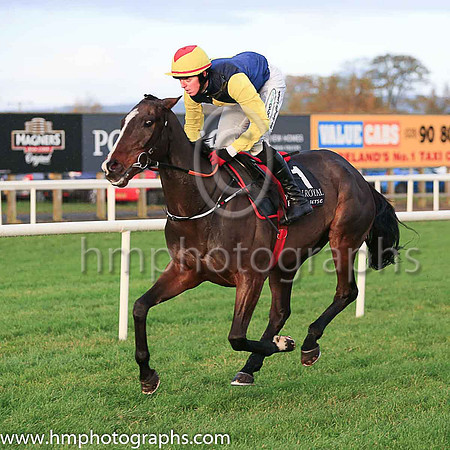 01st Realt Mor and K M Donoghue ( 1 , black, yellow diamond ) Trainer - G Elliott , Owner - Mrs P Sloan